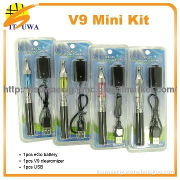 wholesale ecigarette tank vivi nova mini v9 New arrival e cig mini kit